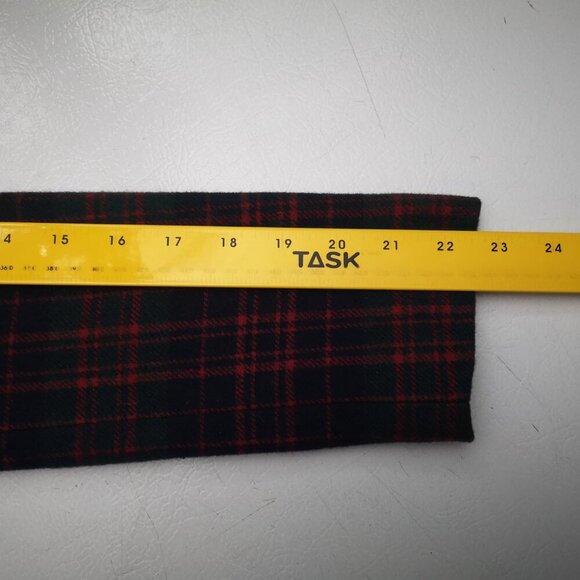 J. Crew Ladies Size 00 Navy Green Red Plaid Lined Wool Blend Blazer - Picture 10 of 12